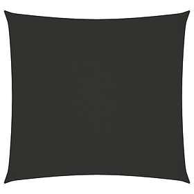 vidaXL Solsegel oxfordtyg fyrkantig 5x5 m antracit 135086