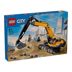 LEGO City 60420 Yellow Construction Excavator