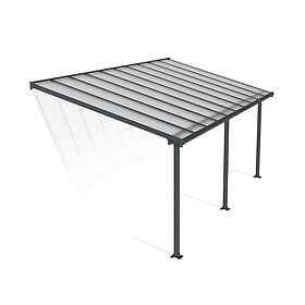 Canopia by Palram Altantak Olympia OLYMPIA PATIO COVER 3X6.10 GREY CLEAR 704351