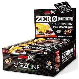 Amix Low Carb Zerohero Protein Bars 65g 15st