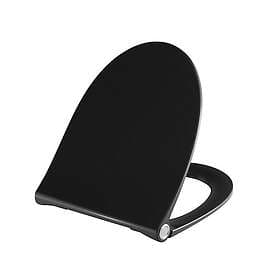 Pressalit Sway Norden toalettsits, soft close, snabbfäste, svart