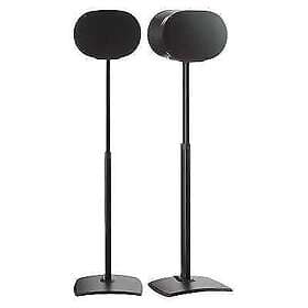 Sanus Golvstativ Justerbart för Sonos ERA 300 Par Svart 640217