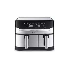 Moulinex Dual Easy Fry & Grill Inox 2 EZ905D20