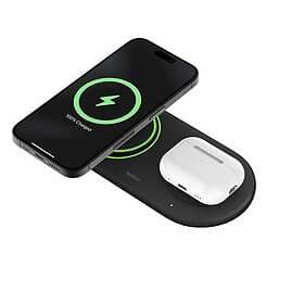 Belkin BoostCharge Pro 2in1 Magnetic Qi2 Wireless Charger WIZ021