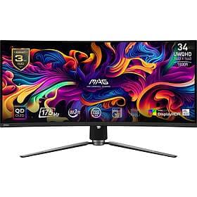 MSI MAG 341CQP QD-OLED Curved 34" OLED 3440x1440 175 Hz 2xHDMI,DP,USB-C Adaptive-Sync