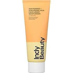 Indy Beauty Niacinamide Hyaluronic Acid Face & Body Moisturiser 200ml