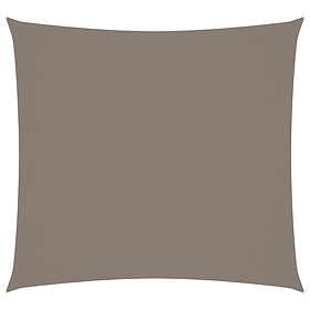 vidaXL Solsegel oxfordtyg fyrkantigt 4,5x4,5 m taupe 135415