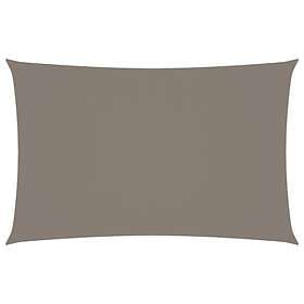 vidaXL Solsegel oxfordtyg rektangulärt 2,5x5 m taupe 135429