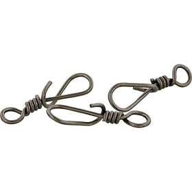 Westin Fishing T-Snap, Black Nickel #2 (10-pack)