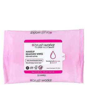 Brushworks Makeup Remover Wipes 25 st
