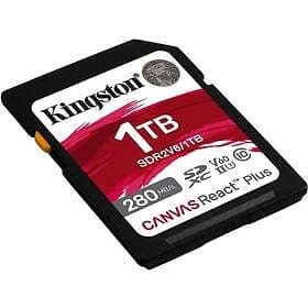 Kingston Canvas React Plus SDXC Class 10 UHS-II U3 V60 280/150MB/s 1TB
