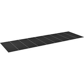Halle Kanalplasttak komplett Isolux rökfärgat 16x1050x3000 mm 9st skivor