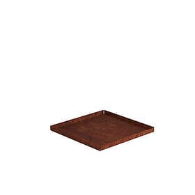 Jabo Bottenplatta Odla Corten Tjocklek 1,5 mm för Blomkruka 35x35x40cm T=1,5mm 44691