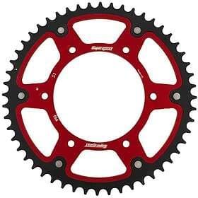 Supersprox Stealth 51d Rst990x51red Rear Sprocket Röd 51t