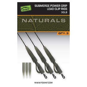 Fox Naturals Sub Power Grip Lead Clip 30lb