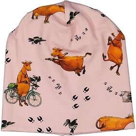 Geggamoja Fleecemössa Mamma mu och Kråkan Rosa M (5-6 år)