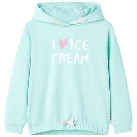 vidaXL Barnhoodie ljus aqua 92 11424