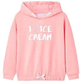 vidaXL Barnhoodie stark rosa 92 11419