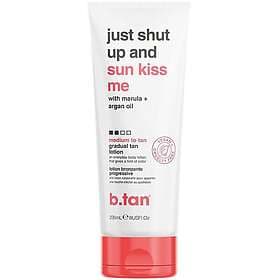 b.tan Just Shut Up & Sunkiss Me Gradual Tan Lotion 236ml