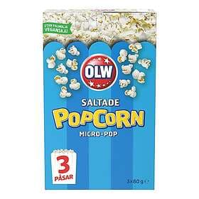OLW Micropopcorn Saltade 240g
