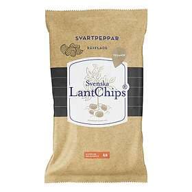 Lantchips Svartpeppar Räfflade 200g