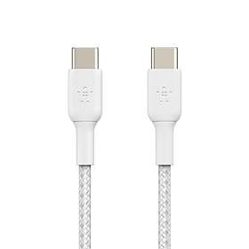 Belkin BoostCharge USB-C till USB-C 2 m, 2-pack Vit CAB004bt2MWH2PK