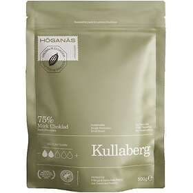 Höganäs Chocolate Dark Chocolate 75% Couverture "KULLABERG" 500g