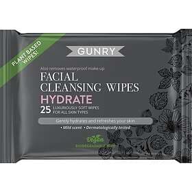 Gunry Facial cleansing wipes hydrate 25 st
