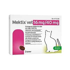 Maxalt vet, filmdragerad tablett 16 mg/40 mg 2 tablett(er)