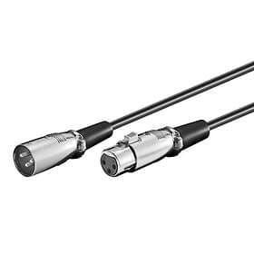 Luxorparts Balanserad XLR-kabel 15 m, Svart