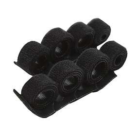 Luxorparts Kabelsamlare 8-pack Svart