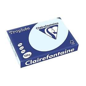 Clairefontaine Trophée A4 120g färgat papper blå