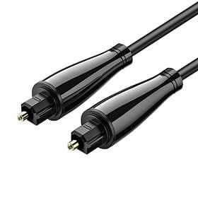 NÖRDIC TOS-215 Toslink - Toslink (SPDIF) optisk fiber kabel 5m