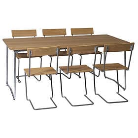 Grythyttan Stålmöbler Matgrupp B31 170 cm