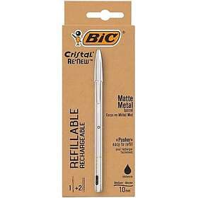 BIC Kulpenna Cristal ReNew 1,0 svart
