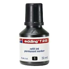 Edding T 25 Bläck permanent svart 30ml