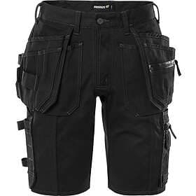 Fristads 2532 GCYD Hantverkarshorts Green Stretch Svart C52