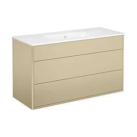 Gustavsberg Tvättställsskåp Graphic 100 cm Kommod Beige med tvtst GB71GCVU10BBWB