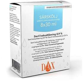DAX sårskölj 8 x 30ml