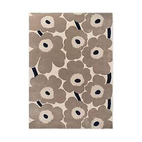 Marimekko Unikko ullmatta Greige, 200x280 cm