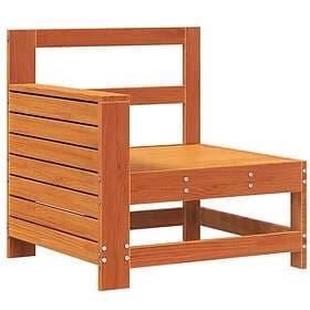 vidaXL Trädgårdssoffa vaxbrun 69x62x70,5 cm massiv furu 844885