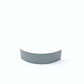 Flexigarden Planteringskant Aluzink 180 mm Kvartsbåge aluzink kvartsbåge 750 13595503113