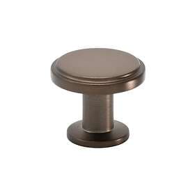 Beslag Design Knopp Uno Brun Mässing