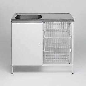 Contura Steel Tvättbänk CAB 10 Vit Allbänk V 0401080