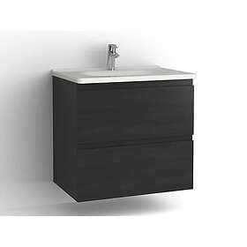 Vedum Tvättställsskåp Flow 750 med 2 Lådor FL KOM TV NP2L SV ASK 51232075