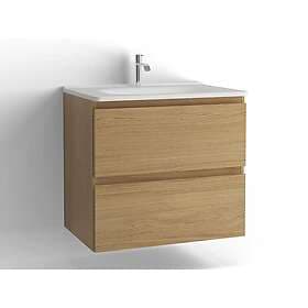 Vedum Tvättställsskåp Flow 750 med 2 Lådor FL KOM NP2L VITP EK 51233075