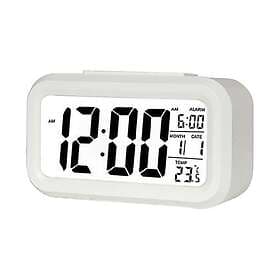 PAN Vision Digital LED Väckarklocka Vit