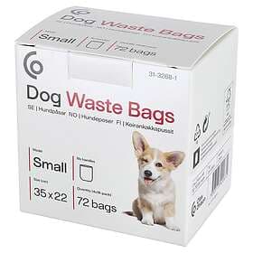 Clas Ohlson Hundbajspåsar, small, 72-pack