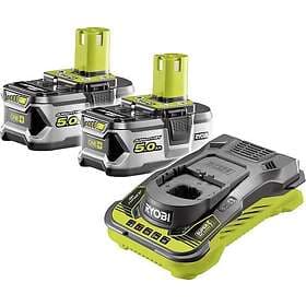 Ryobi Tillbehörsset RC18150-250; 18 V; 2x5,0 Ah batt. laddare