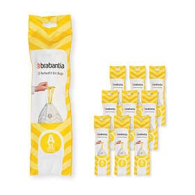 Brabantia PerfectFit avfallspåse 200 påsar Modell A, 3l